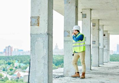 A renovation worker(illustration)